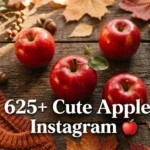 625+ Fresh Apple Captions