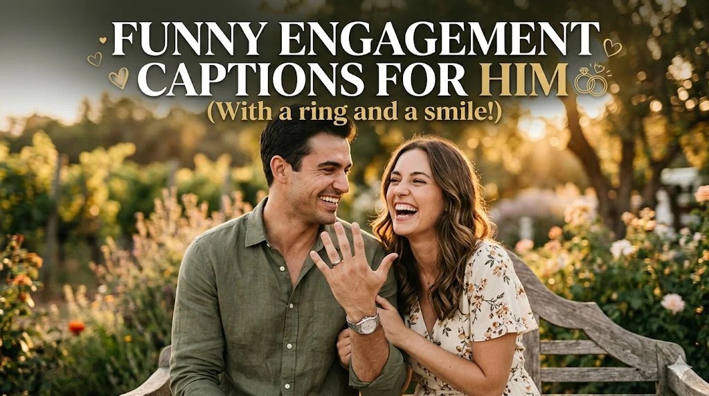 570+ Funny Engagement Captions