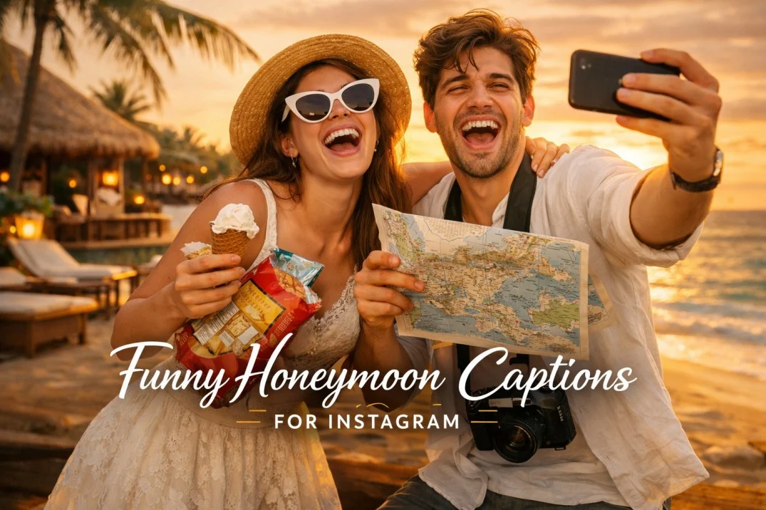 630+ Funny Honeymoon Captions
