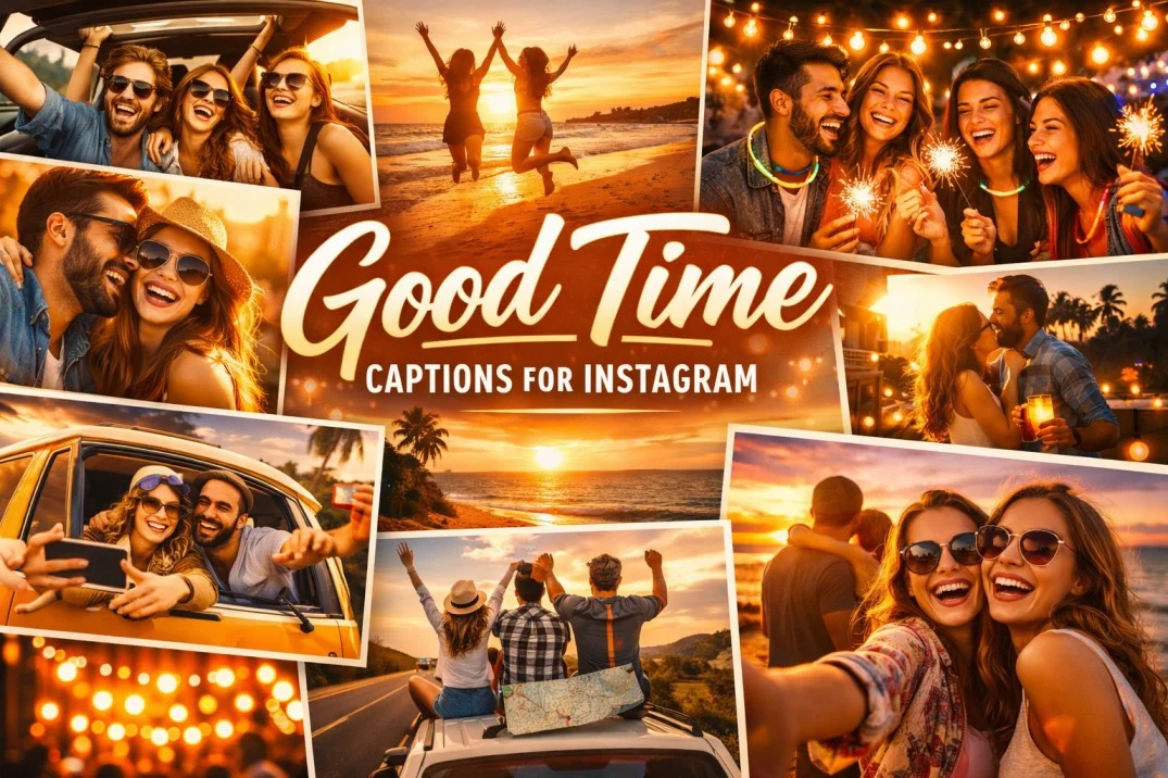 595+ Good Time Captions