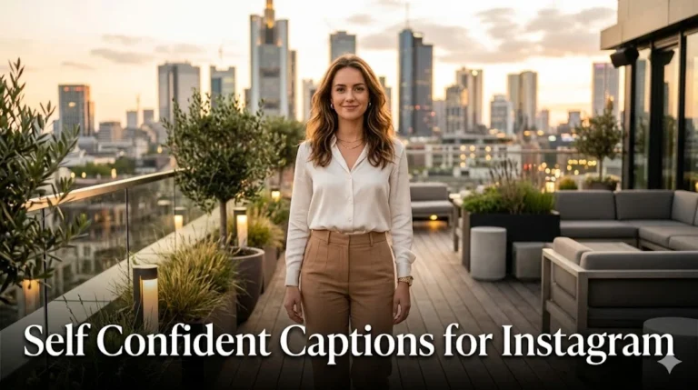 401+ Self Confident Captions For Instagram