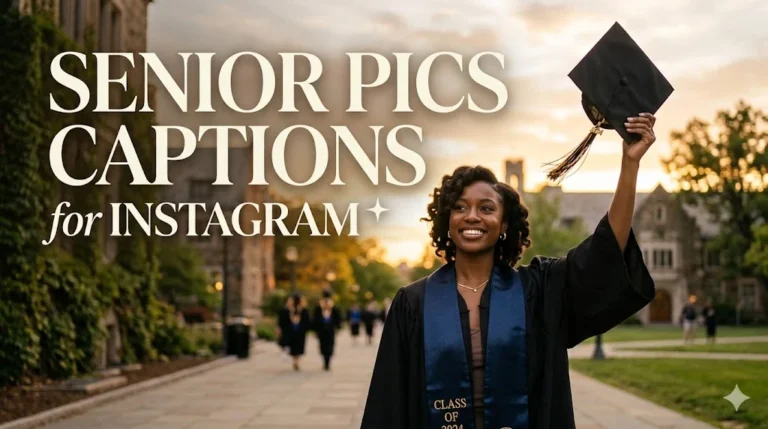 535+ Senior Pics Captions