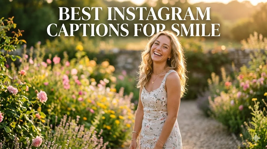 450+ Smile Captions for Instagram