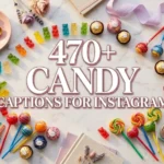 470+ Sweet Candy Captions