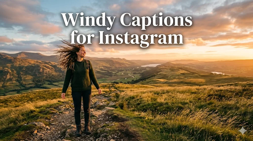 380+ Windy Captions For Instagram