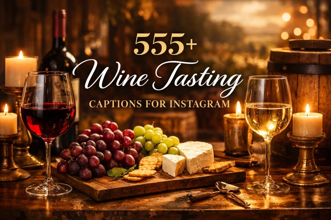 595+ Wine Tasting Captions