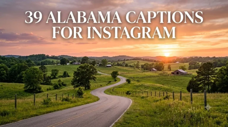 439 Alabama Captions for Instagram