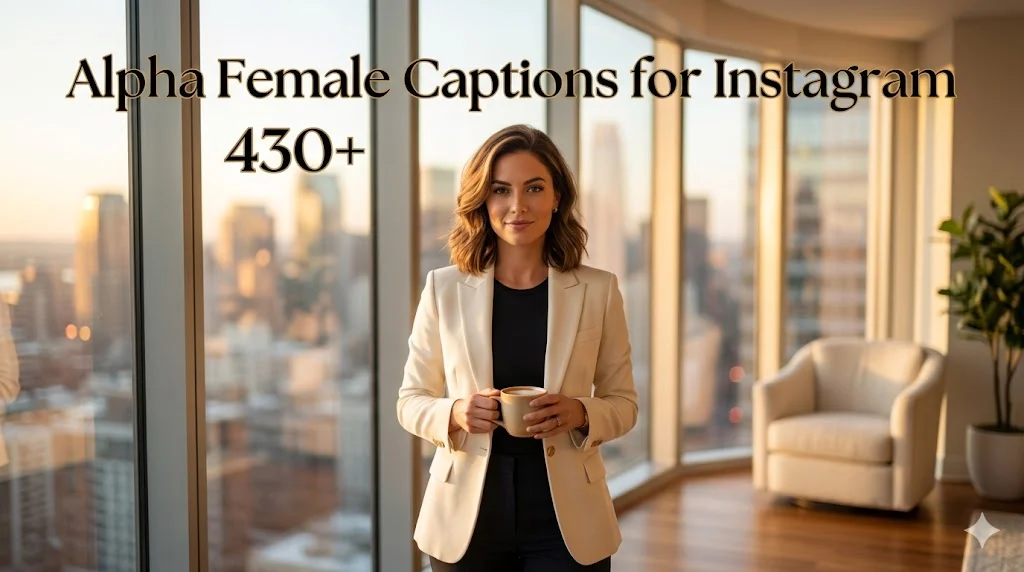 430+ Alpha Female Captions For Instagram