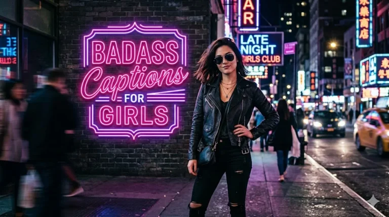 340+ Badass Captions for Girls