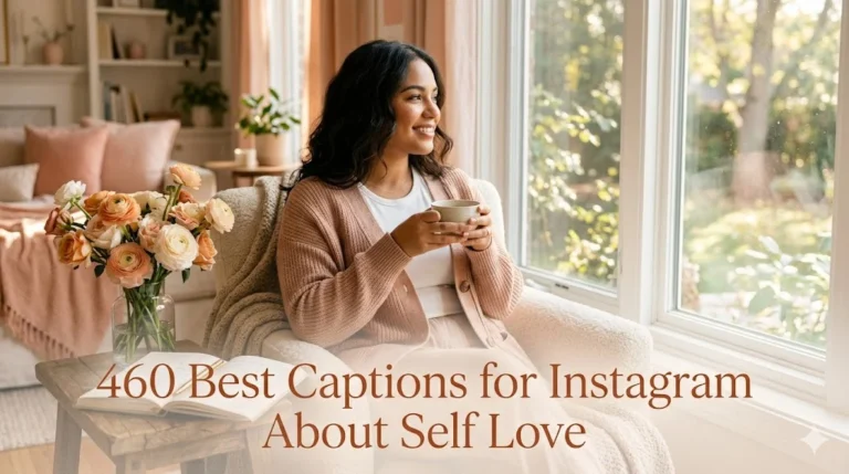 460 Best Captions for Instagram About Self Love