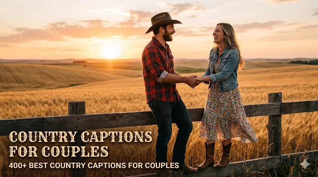 400+ Best Country Captions For Couples