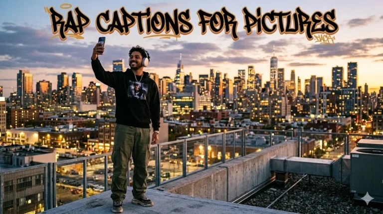 375+ Best Rap Captions For Pictures
