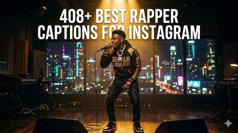 408+ Best Rapper Captions For Instagram