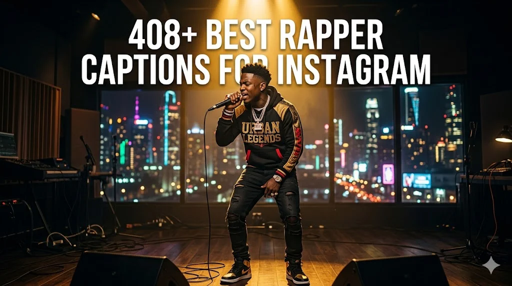 408+ Best Rapper Captions For Instagram