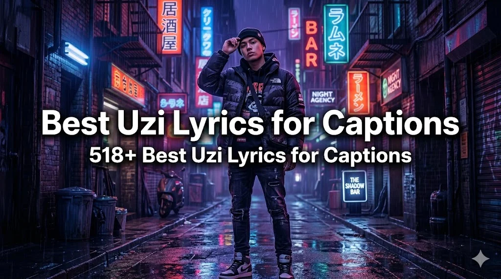 518+ Best Uzi Lyrics for Captions