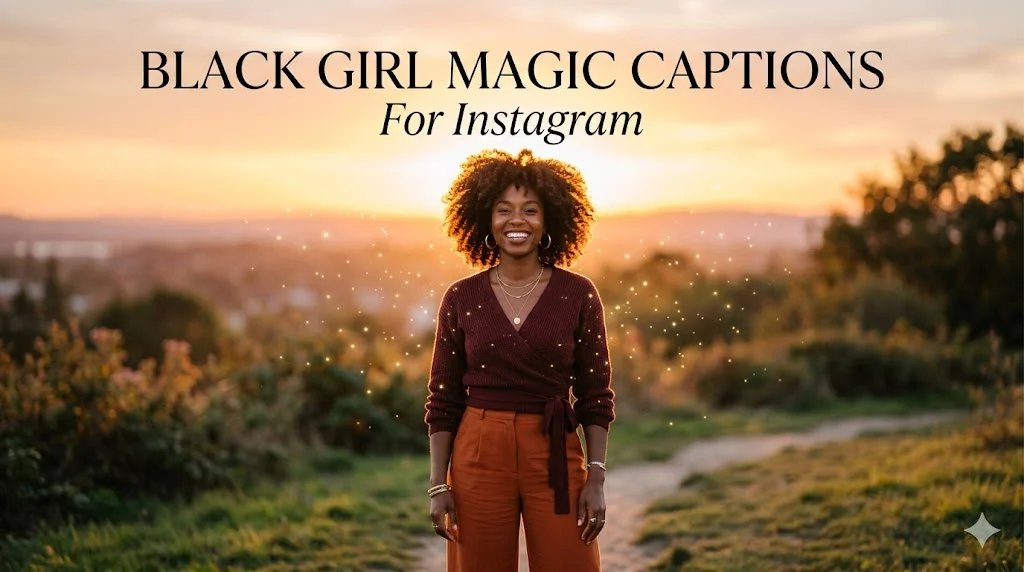410+ Black Girl Magic Captions For Instagram