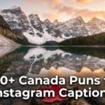 480+ Canada Puns for Instagram Captions