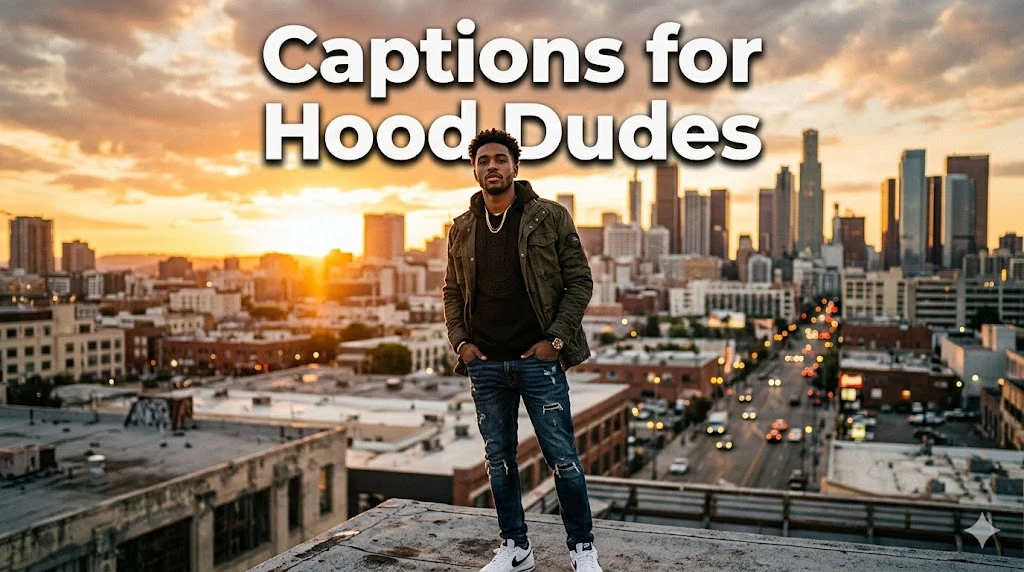 370+ Captions for Hood Dudes