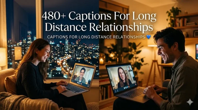 480+ Captions For Long Distance Relationships