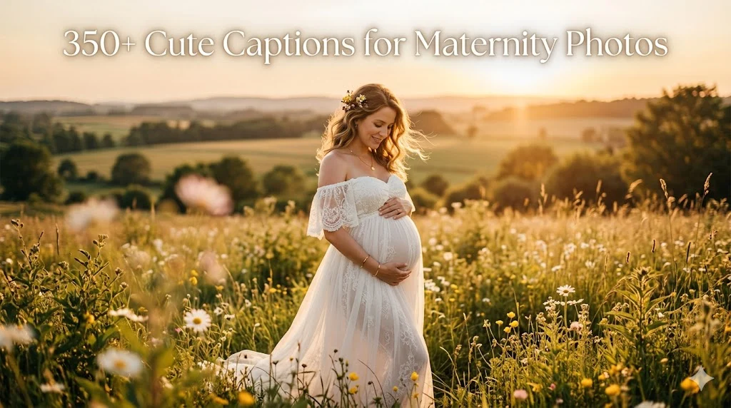 350+ Cute Captions for Maternity Photos