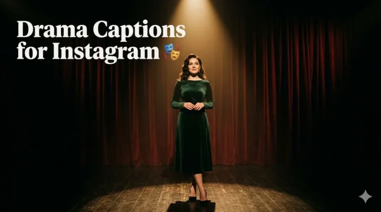 500+ Drama Captions For Instagram