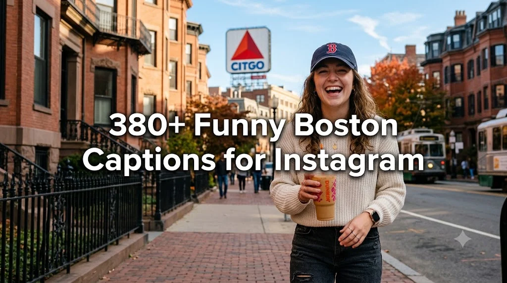 380+ Funny Boston Captions for Instagram