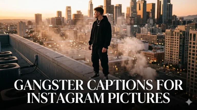 420+ Gangster Captions For Instagram Pictures