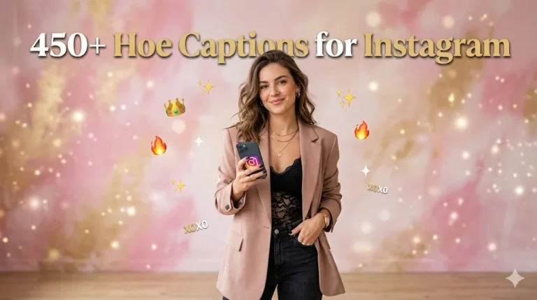 450+ Hoe Captions for Instagram