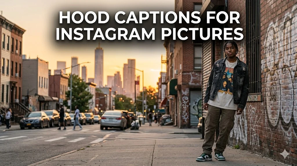 513+ Hood Captions For Instagram Pictures