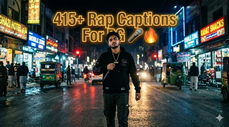 415+ Rap Captions For IG
