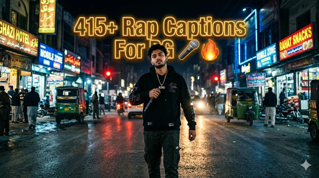 415+ Rap Captions For IG