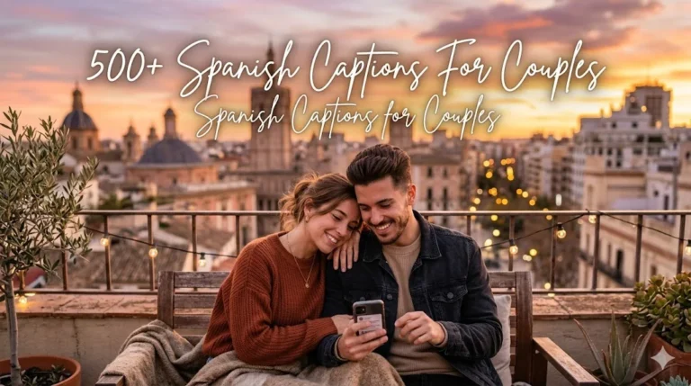 500+ Spanish Captions For Couples