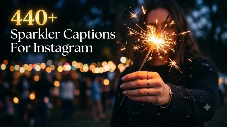 440+ Sparkler Captions For Instagram