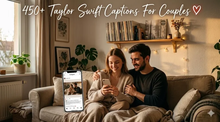 450+ Taylor Swift Captions For Couples