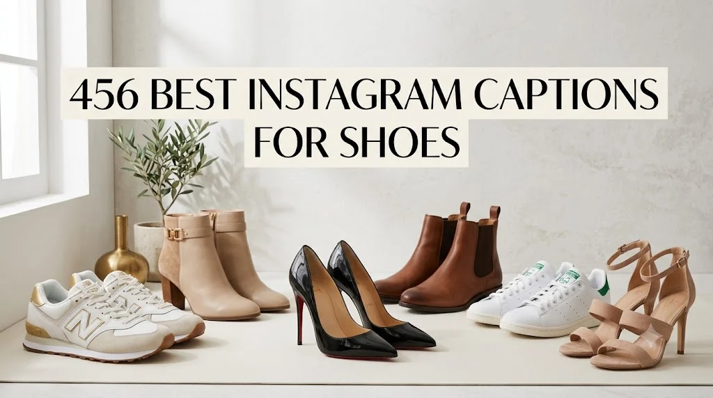 456 Best Instagram Captions For Shoes