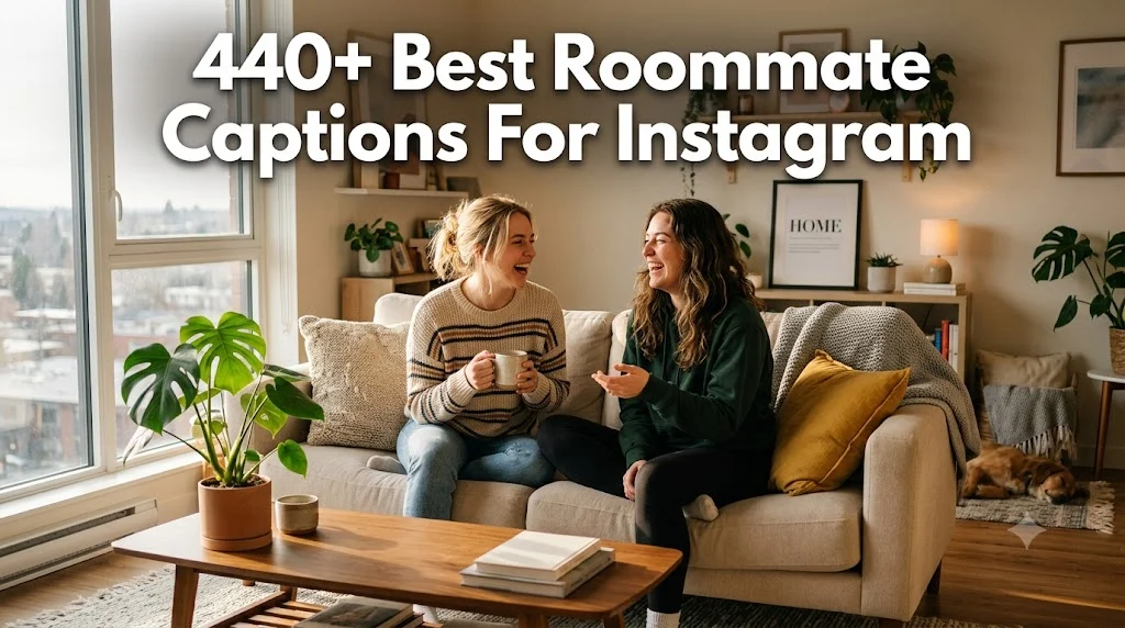 440+ Best Roommate Captions For Instagram