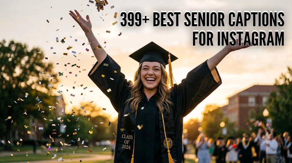399+ Best Senior Captions for Instagram