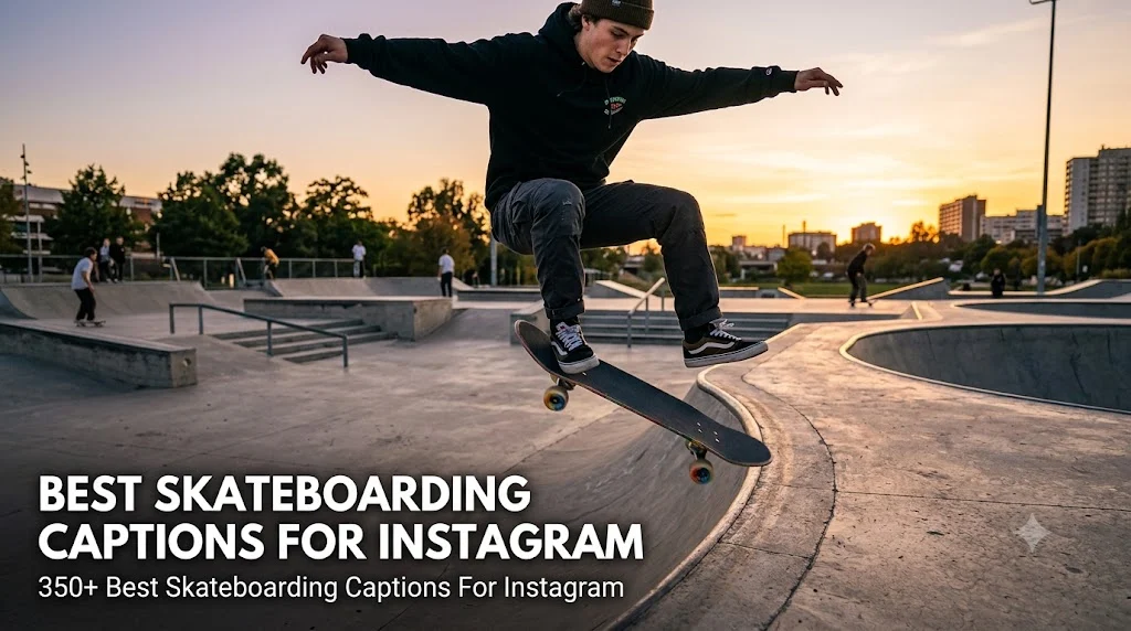350+ Best Skateboarding Captions For Instagram