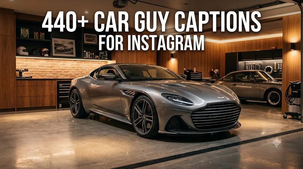 440+ Car Guy Captions For Instagram