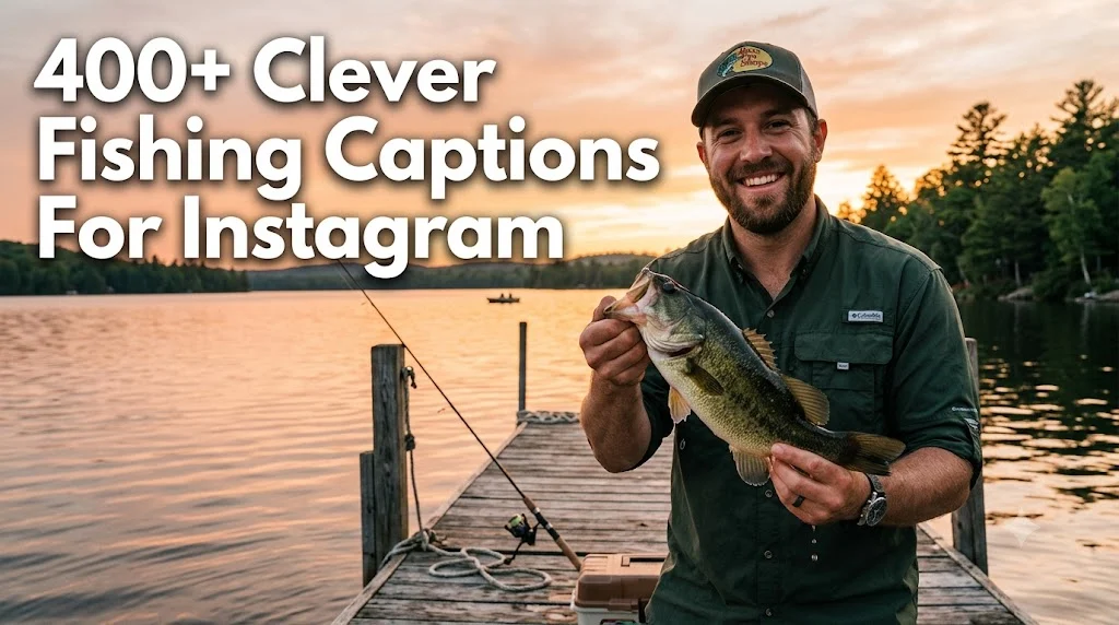 400+ Clever Fishing Captions For Instagram