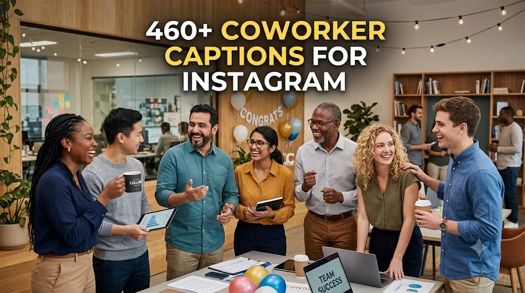 460+ Coworker Captions For Instagram