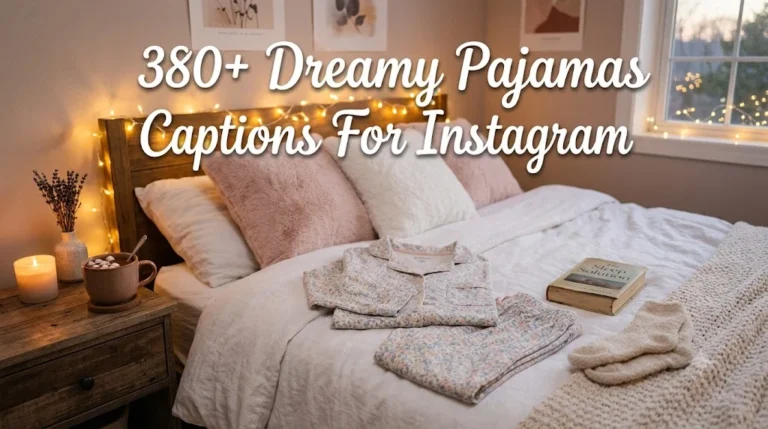 380+ Dreamy Pajamas Captions For Instagram