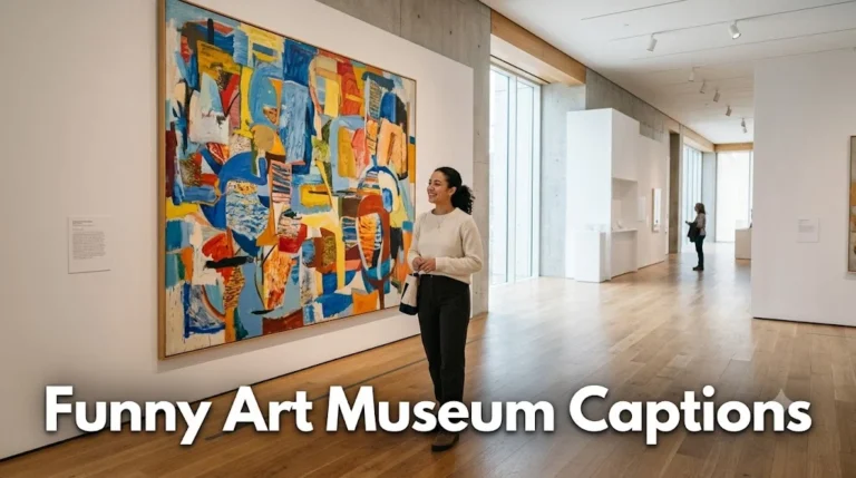 400+ Funny Art Museum Captions For Instagram