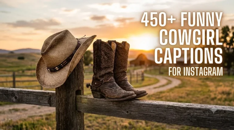 450+ Funny Cowgirl Captions For Instagram