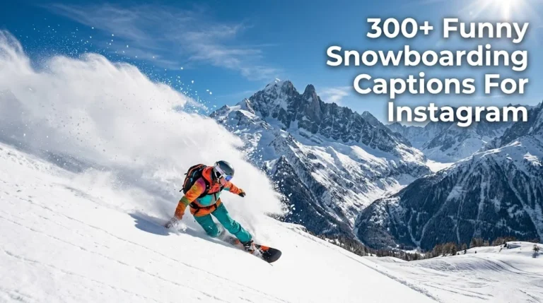 300+ Funny Snowboarding Captions For Instagram