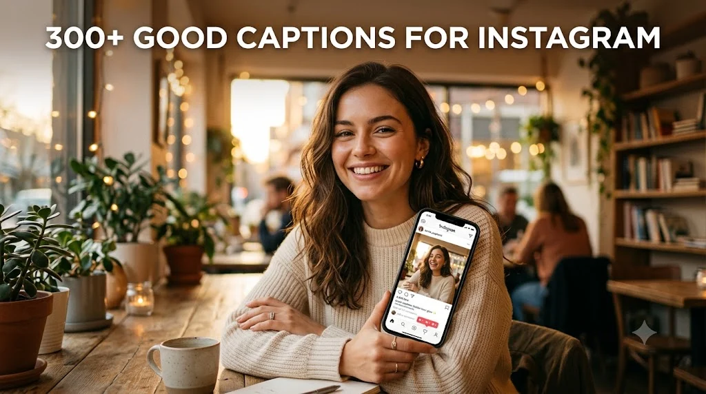 300+ Good Captions For Instagram