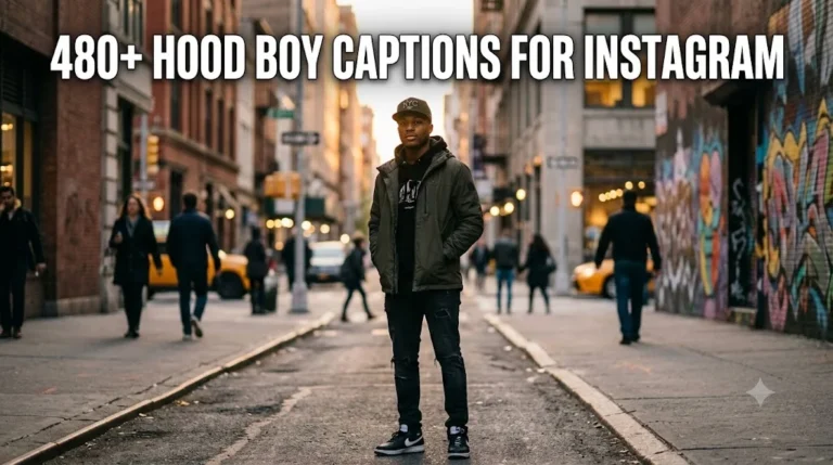 480+ Hood Boy Captions For Instagram