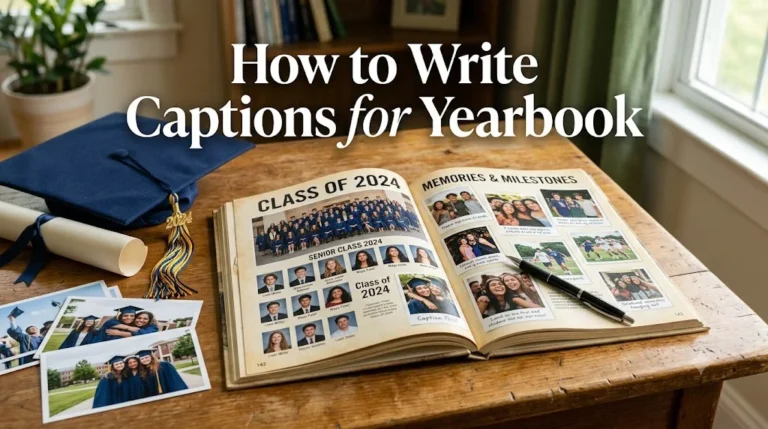 340+ How to Write Captions For Yearbook