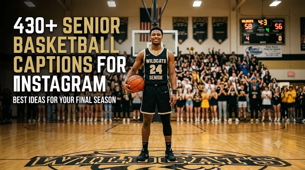 430+ Senior Basketball Captions For Instagram