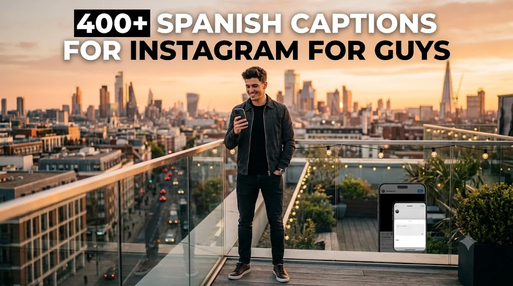 400+ Spanish Captions For Instagram For Guys
